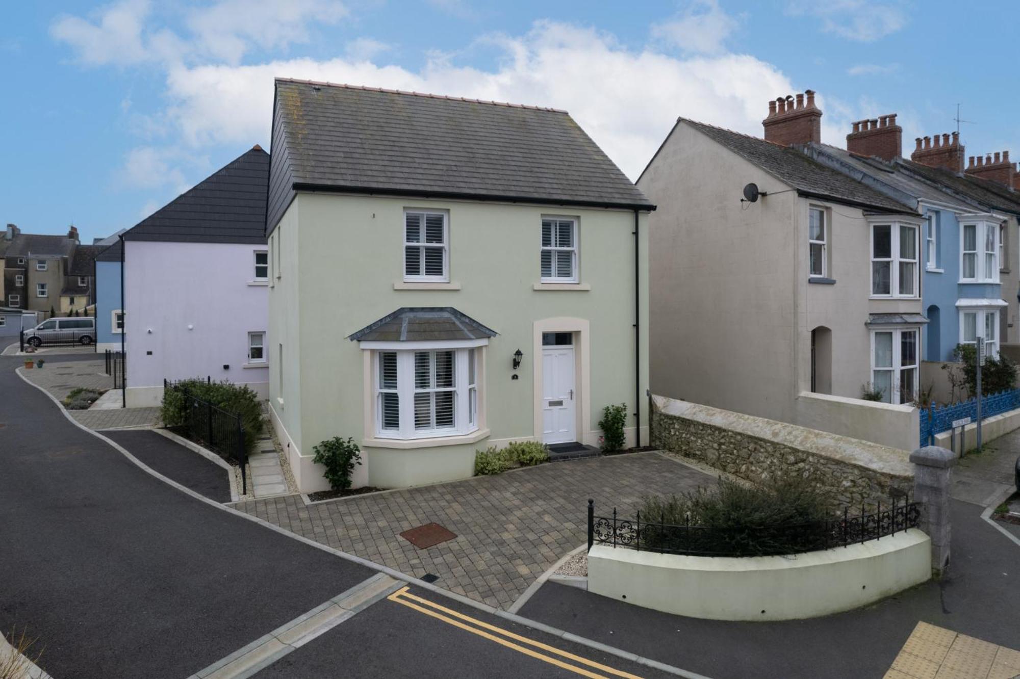 Cottage Mews - Seaside Cottage Parking Terrace Tenby Eksteriør bilde